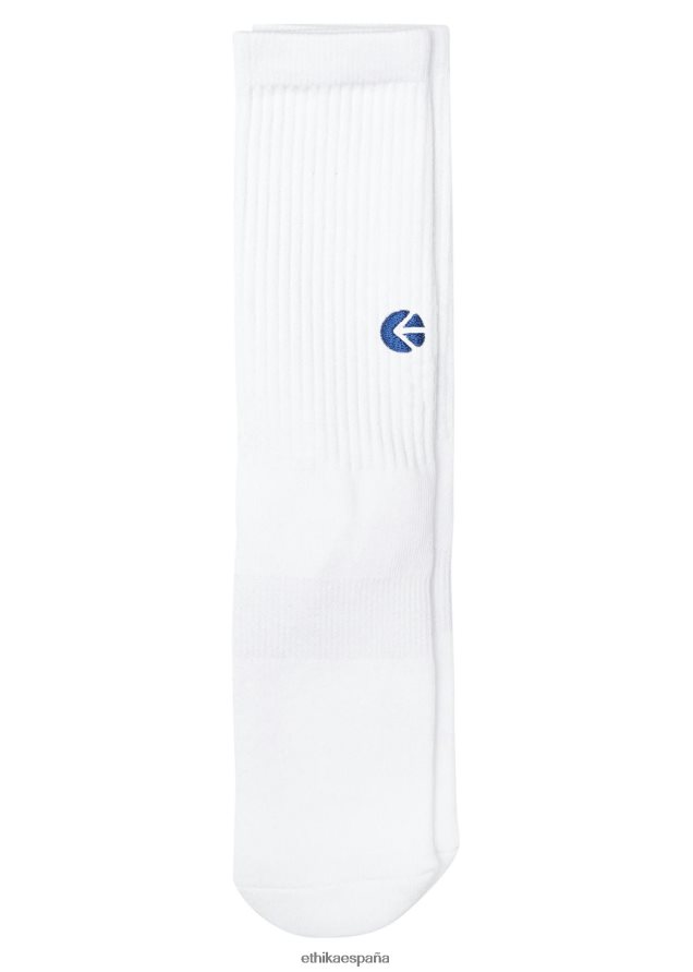 accesorios hombres Ethika calcetines de tripulación - logo azul FD68J519