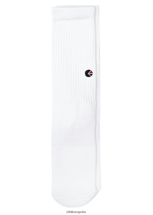 accesorios hombres Ethika calcetines de tripulación - logo negro FD68J514