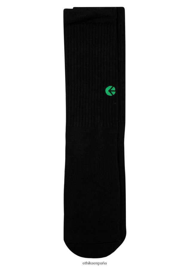 accesorios hombres Ethika calcetines de tripulación - logo verde FD68J510