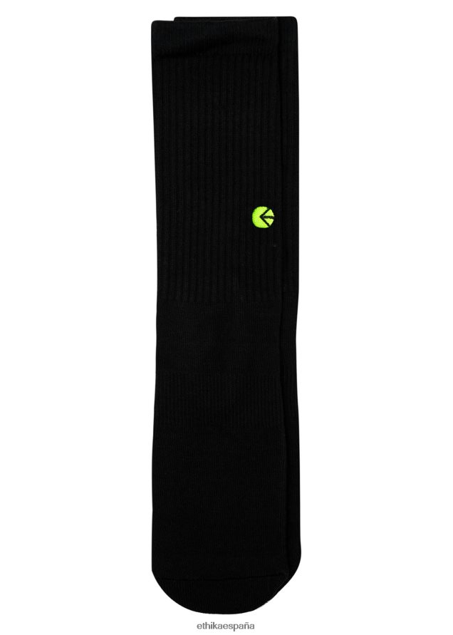 accesorios hombres Ethika calcetines de tripulación - logo verde flo FD68J511