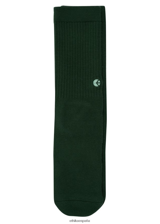 accesorios hombres Ethika calcetines de tripulación - verde bosque FD68J501