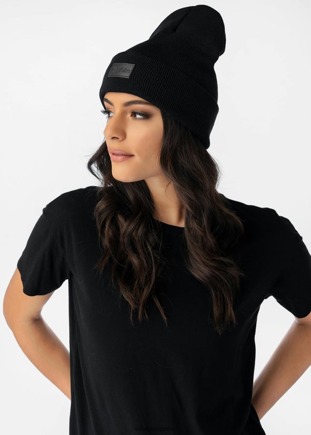 accesorios hombres Ethika Gorro estándar - negro FD68J714