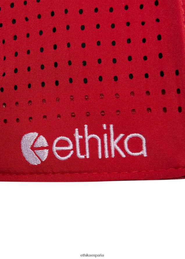 accesorios hombres Ethika gorra de papá atlética - rojo flo FD68J679