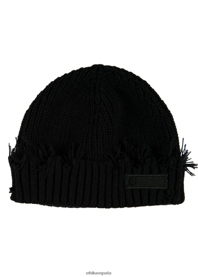 accesorios hombres Ethika gorro desgastado - negro FD68J695