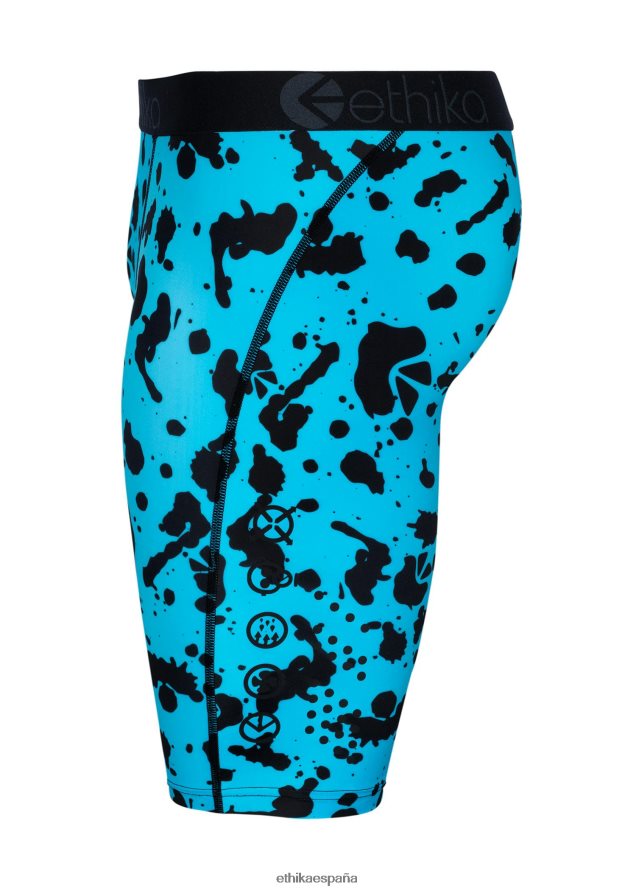 ropa hombres Ethika Rendimiento básico bajo cero - punk splat FD68J351