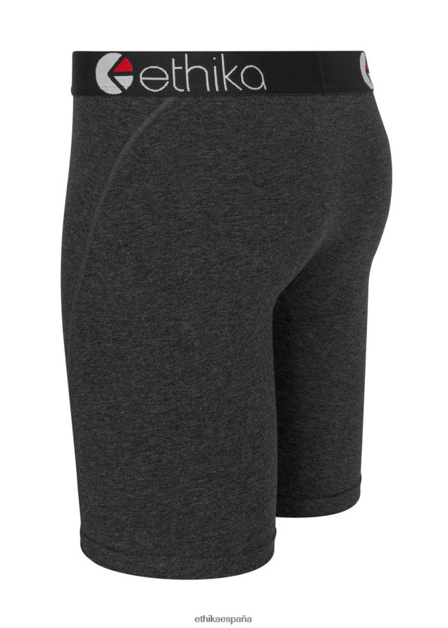 ropa hombres Ethika brezo oscuro básico FD68J117