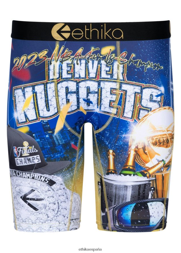 ropa hombres Ethika campeones básicos de la nba - nuggets FD68J6