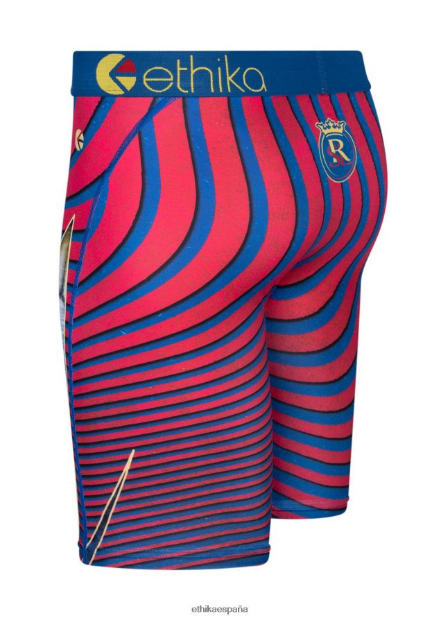 ropa hombres Ethika delantero básico del lago salado real FD68J436