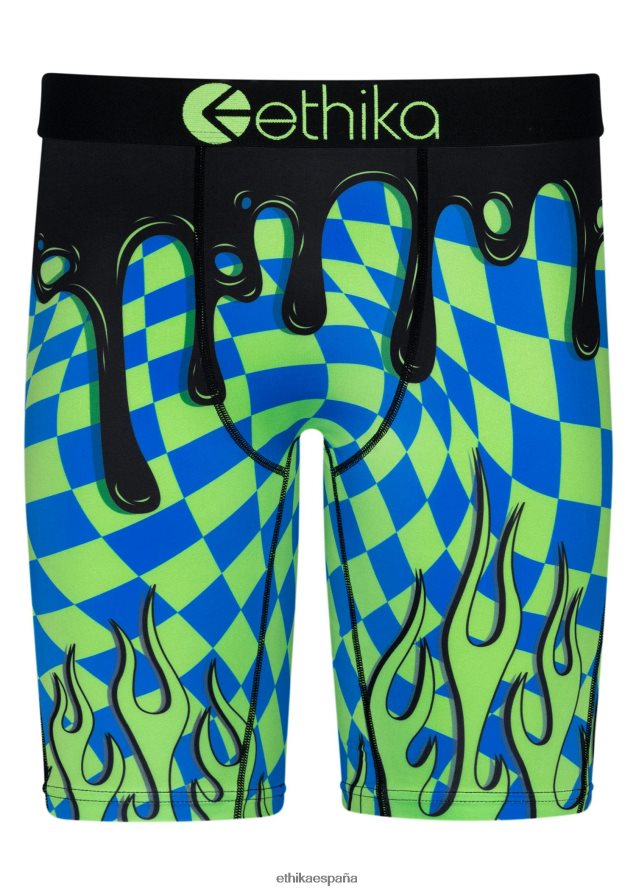 ropa hombres Ethika goteo de llama grapa FD68J39