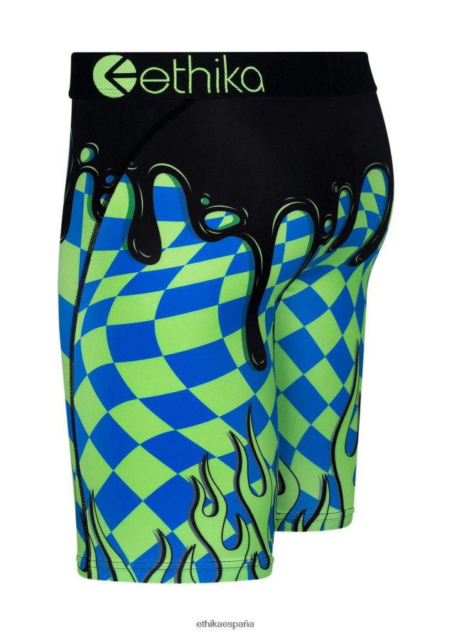 ropa hombres Ethika goteo de llama grapa FD68J39