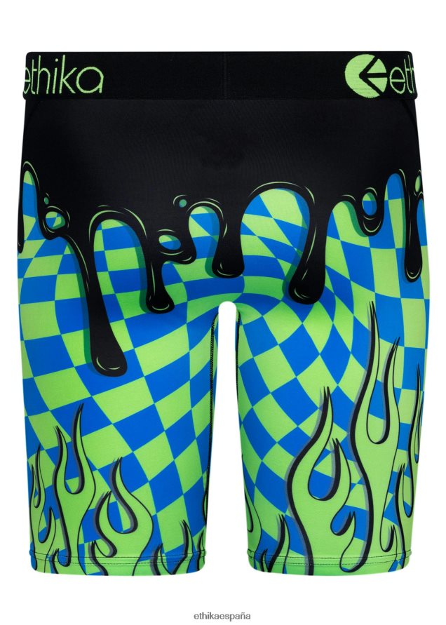 ropa hombres Ethika goteo de llama grapa FD68J39