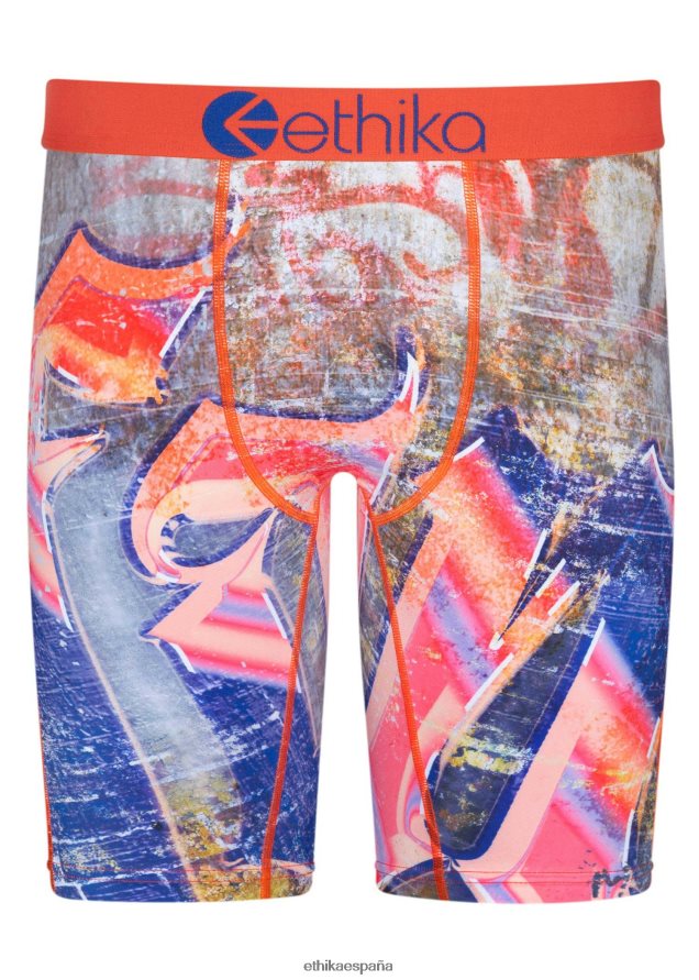 ropa hombres Ethika graffiti familiar básico FD68J36