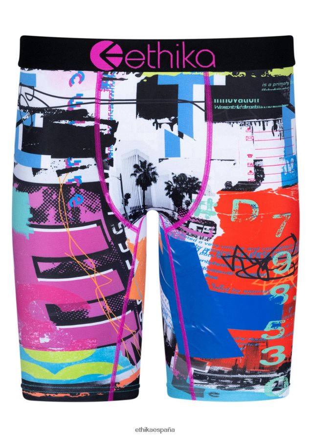 ropa hombres Ethika grapa anti rejilla FD68J89