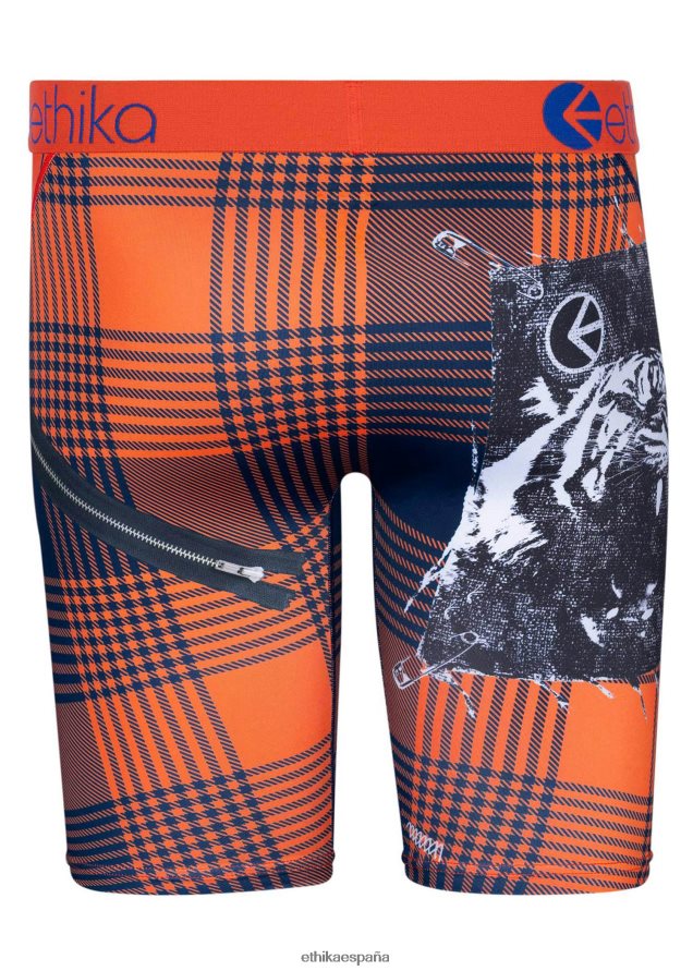 ropa hombres Ethika grapa castaña hacer ruido FD68J383