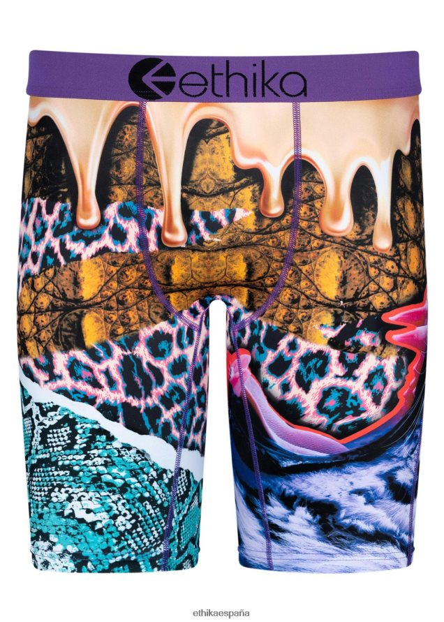 ropa hombres Ethika grapa hasta la piel FD68J34