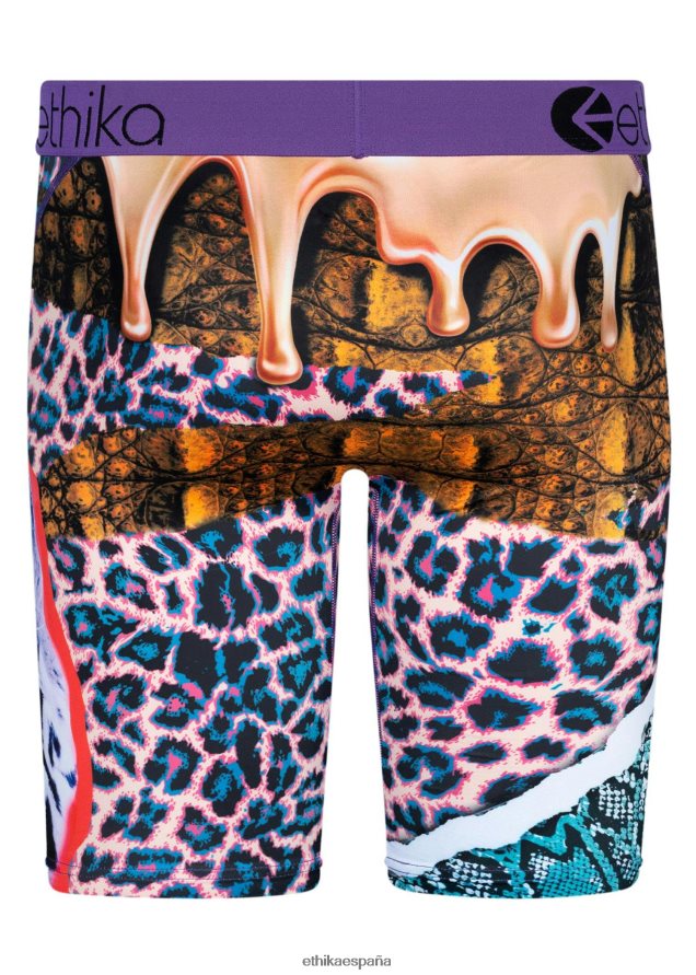 ropa hombres Ethika grapa hasta la piel FD68J34