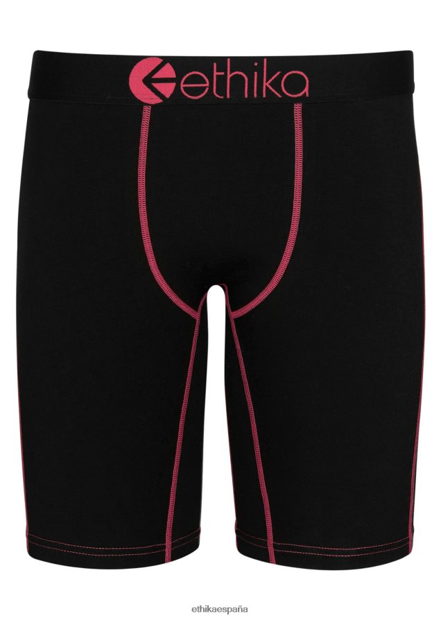 ropa hombres Ethika grapa negra roz FD68J114