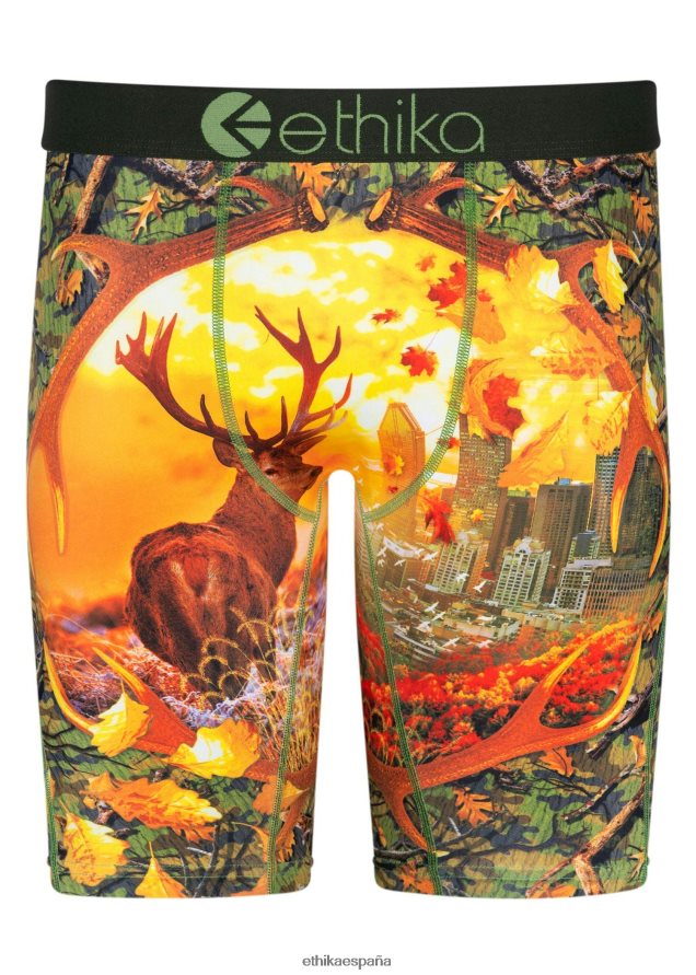 ropa hombres Ethika grapa va ciervo FD68J12