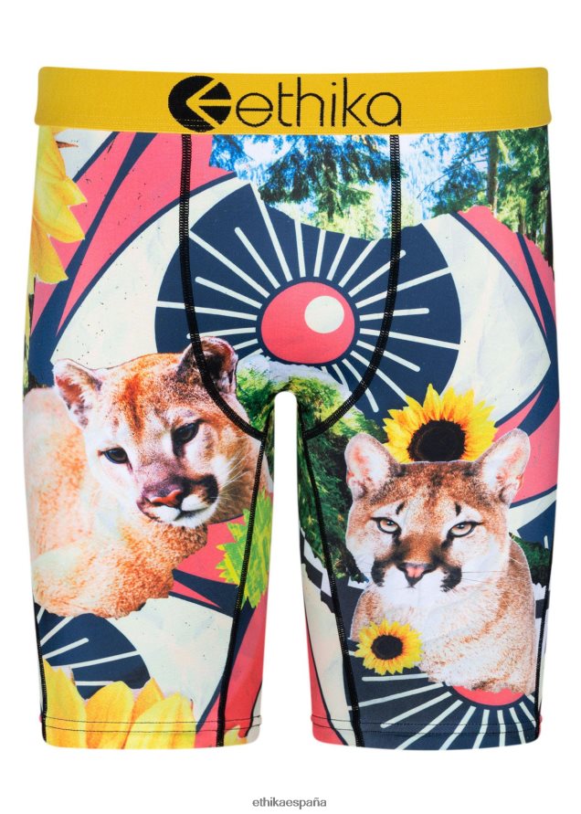 ropa hombres Ethika grapas rasgadas y mezcladas FD68J25