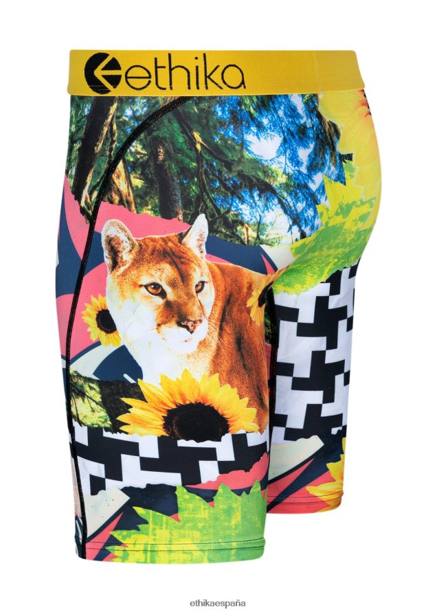 ropa hombres Ethika grapas rasgadas y mezcladas FD68J25