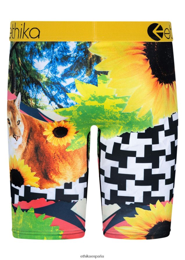 ropa hombres Ethika grapas rasgadas y mezcladas FD68J25