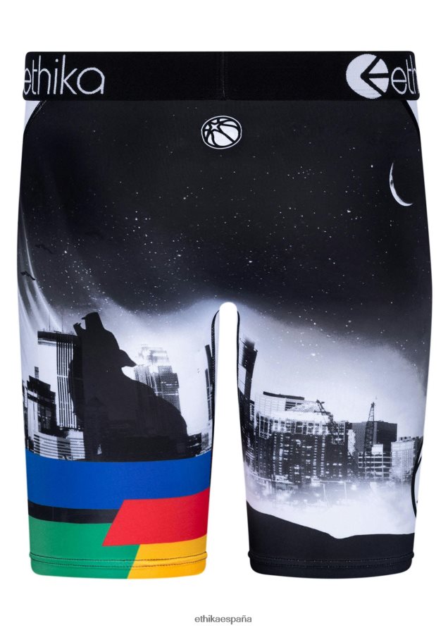 ropa hombres Ethika lobos de madera básicos - ciudad FD68J469