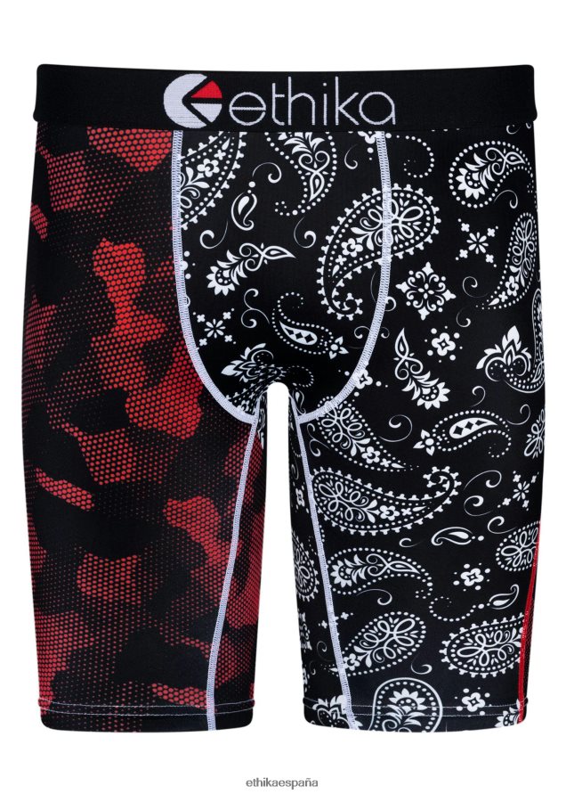 ropa hombres Ethika malla paisley básica FD68J95