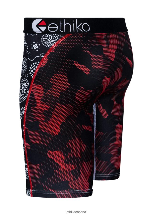 ropa hombres Ethika malla paisley básica FD68J95