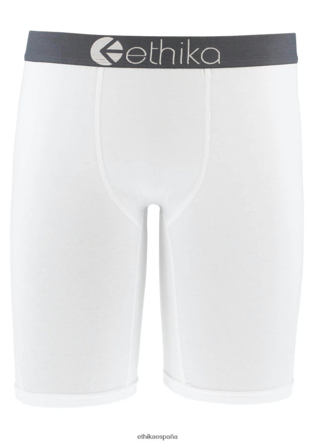 ropa hombres Ethika modal básico - blanco FD68J141