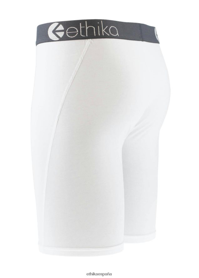 ropa hombres Ethika modal básico - blanco FD68J141