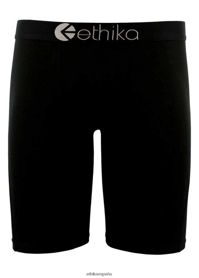 ropa hombres Ethika modal básico - negro FD68J138
