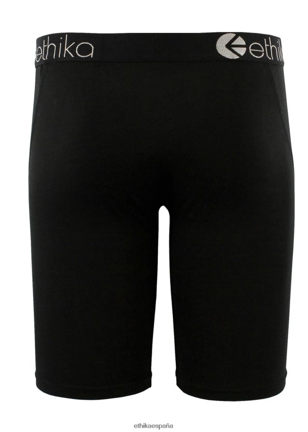 ropa hombres Ethika modal básico - negro FD68J138