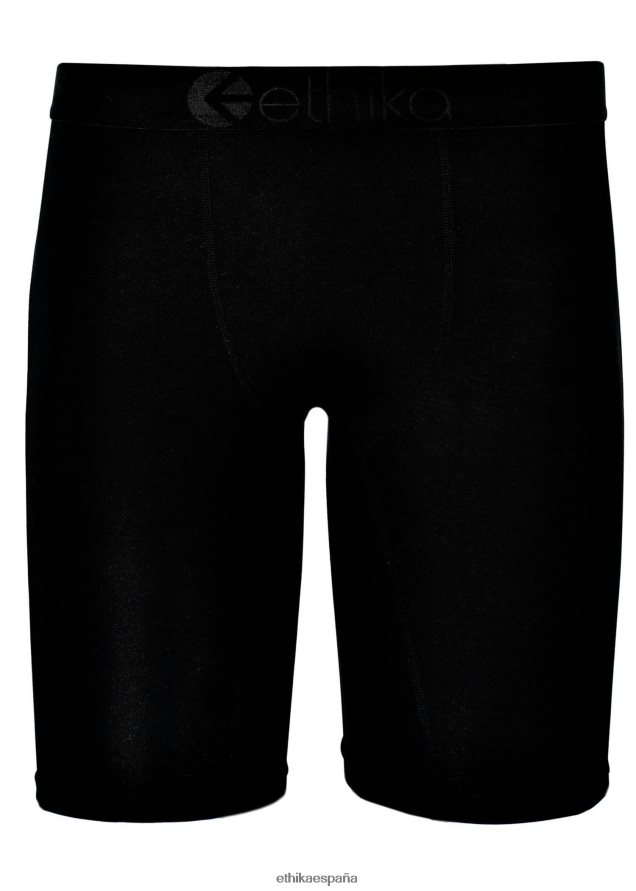 ropa hombres Ethika modal premium básico - negro FD68J145