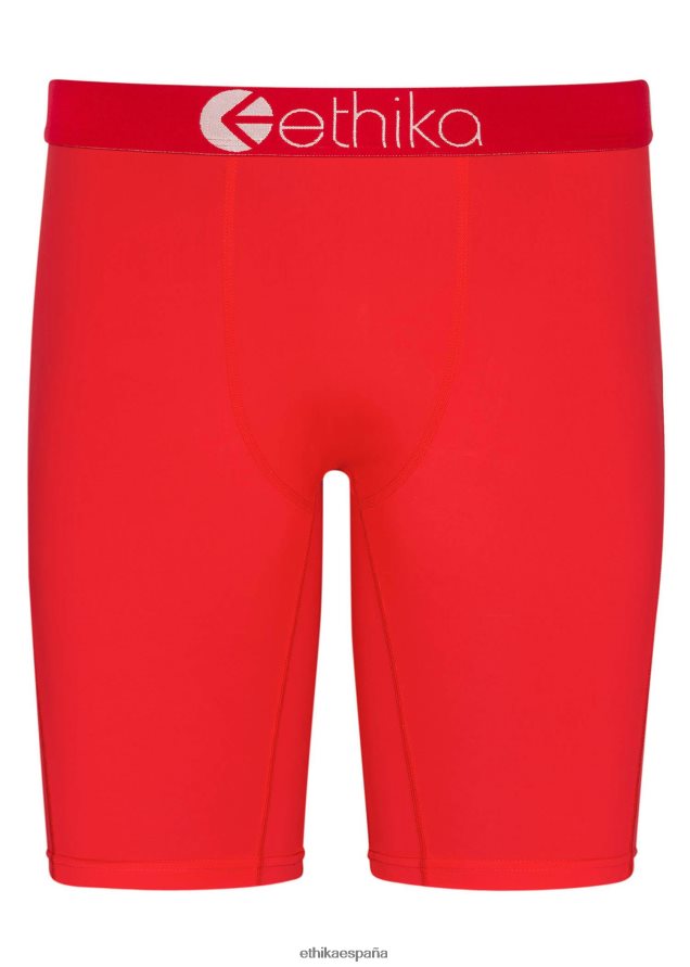 ropa hombres Ethika nailon premium básico - rojo FD68J150