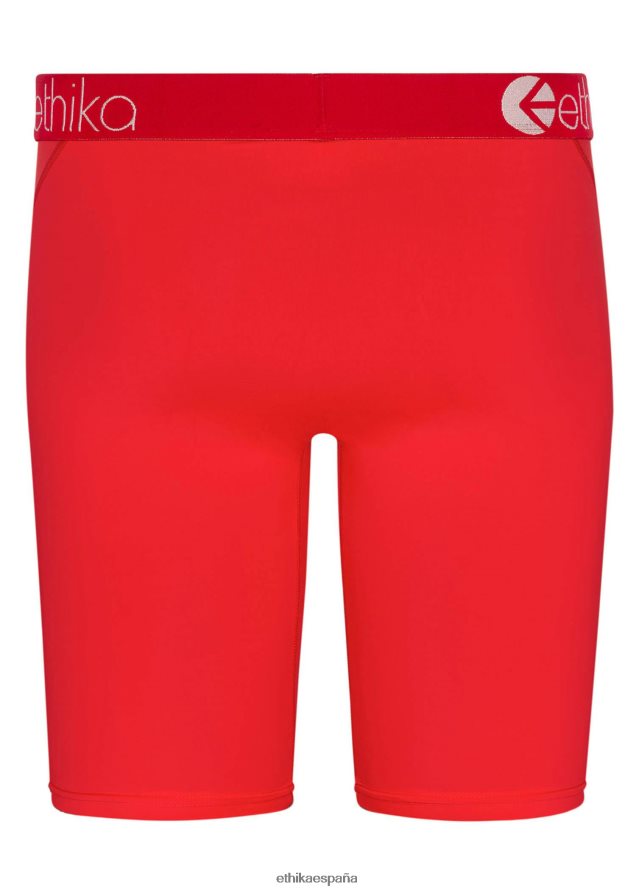 ropa hombres Ethika nailon premium básico - rojo FD68J150