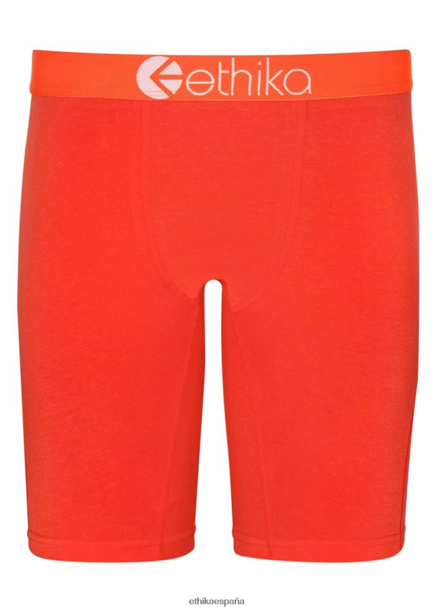 ropa hombres Ethika naranja nativa básica FD68J1