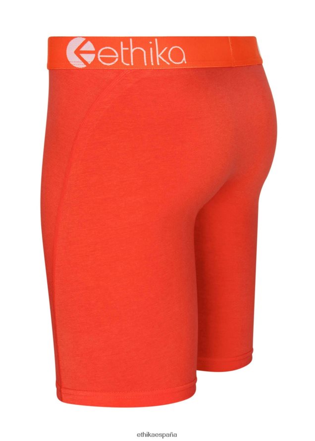 ropa hombres Ethika naranja nativa básica FD68J1