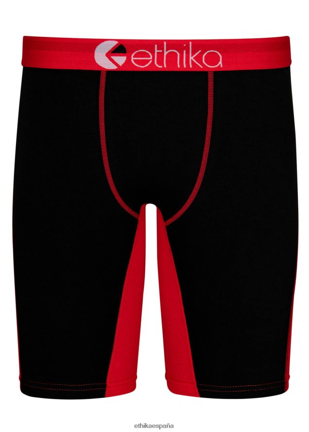 ropa hombres Ethika og rojo básico - contraste FD68J111