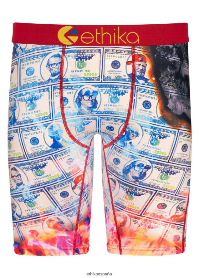 ropa hombres Ethika quemador benji básico FD68J60