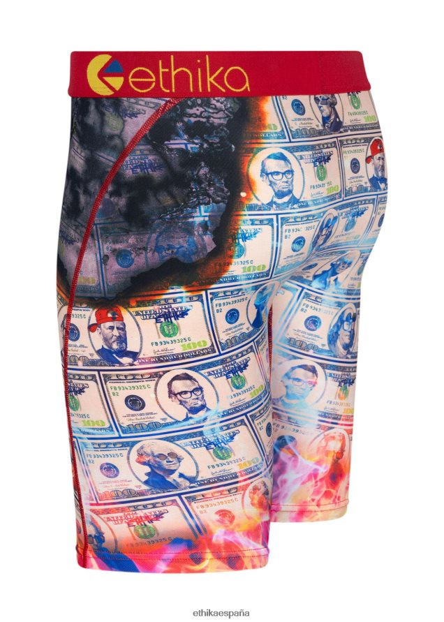 ropa hombres Ethika quemador benji básico FD68J60