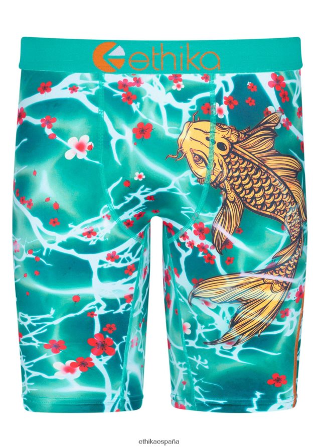 ropa hombres Ethika remezcla básica de flor de koi FD68J11