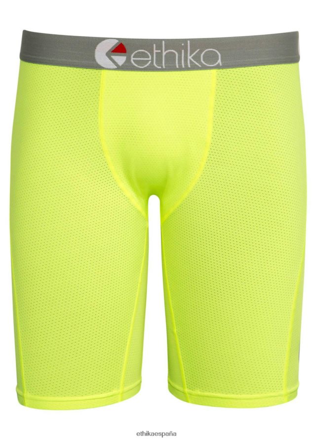 ropa hombres Ethika rendimiento de micromalla grapa - amarillo FD68J367