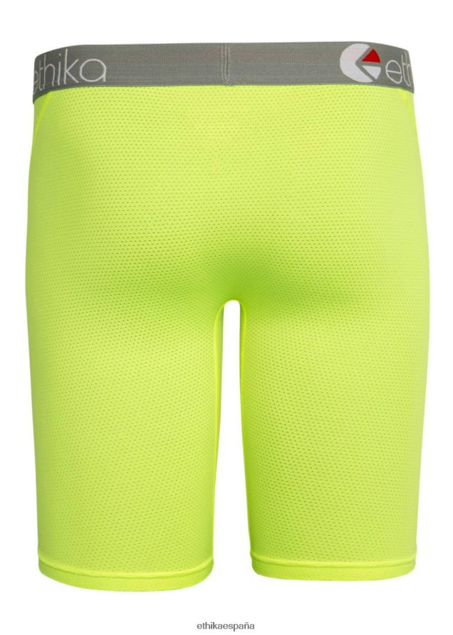 ropa hombres Ethika rendimiento de micromalla grapa - amarillo FD68J367