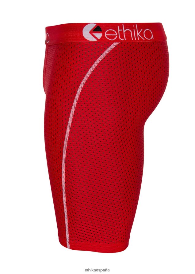 ropa hombres Ethika rendimiento del flujo de grapas - rojo FD68J376