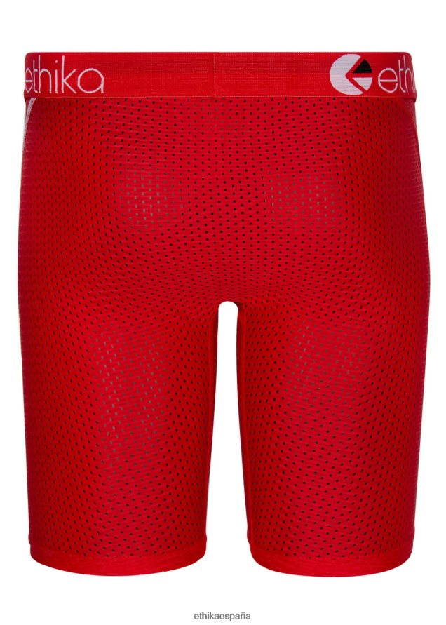 ropa hombres Ethika rendimiento del flujo de grapas - rojo FD68J376
