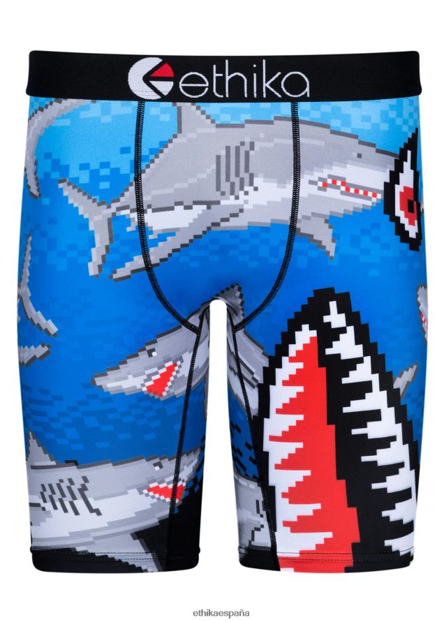 ropa hombres Ethika tiburón bombardero básico FD68J27