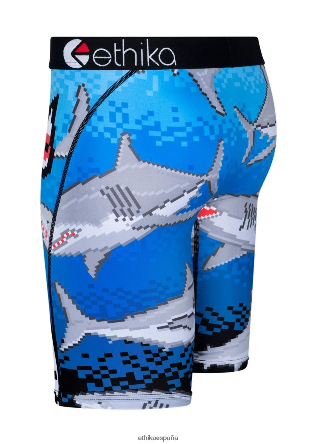 ropa hombres Ethika tiburón bombardero básico FD68J27