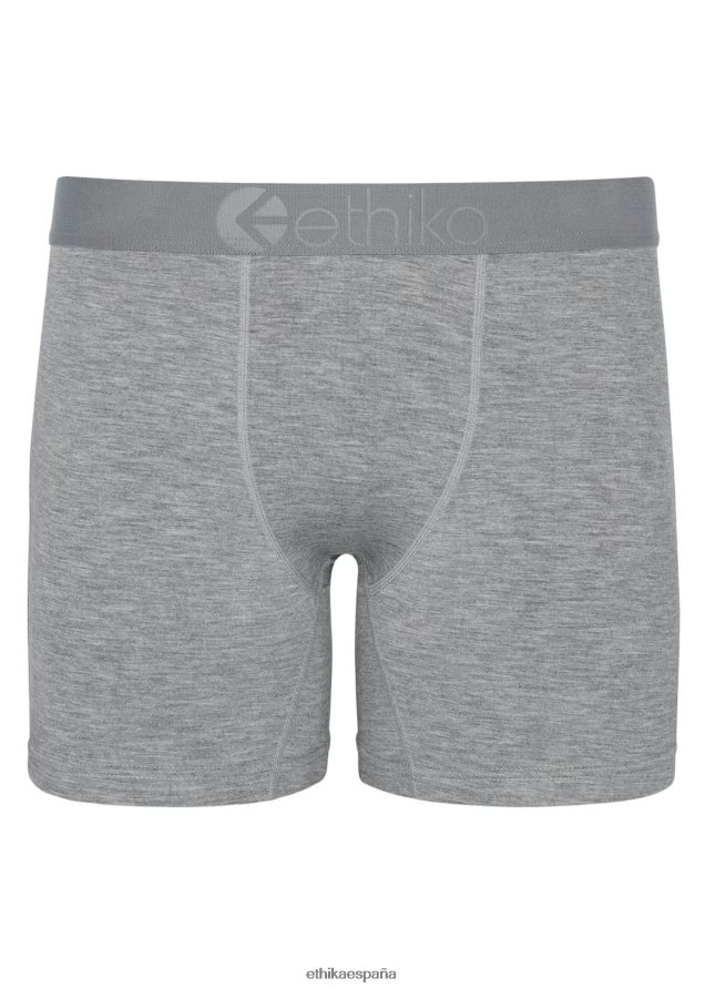 ropa hombres Ethika Modal premium medio - jaspeado claro FD68J274