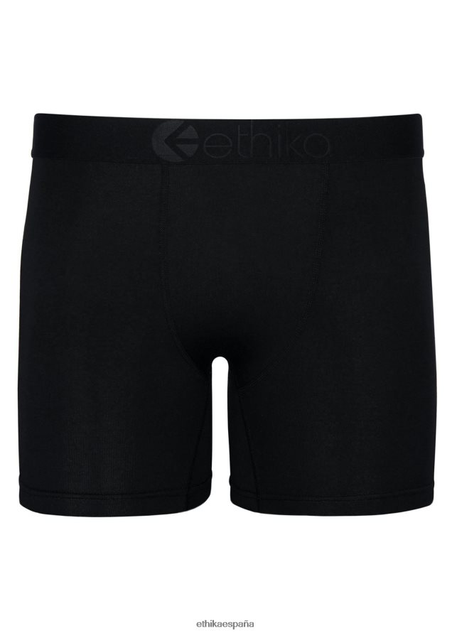 ropa hombres Ethika Modal premium medio - negro FD68J272