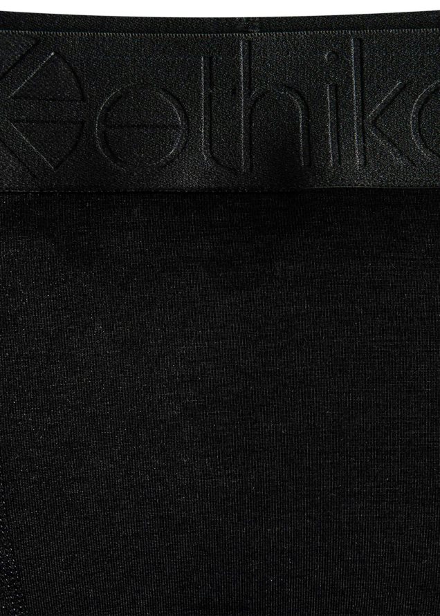 ropa hombres Ethika Modal premium medio - negro FD68J272